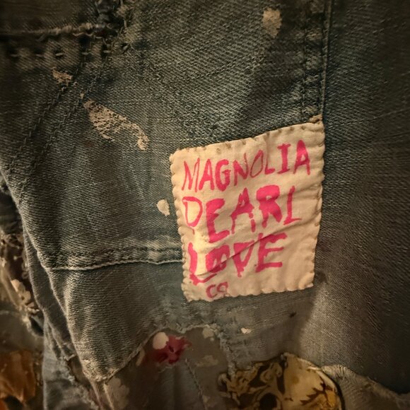 Magnolia Pearl Multicolor Patchwork Boyfriend Jeans - Picture 2 of 6